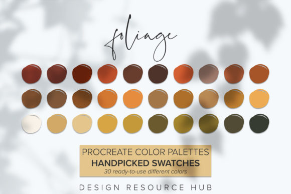 Download Procreate Color Palette: Foliage - Foliage Collection