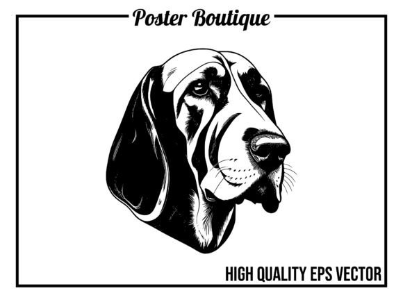 Download Bloodhound Dog Vector EPS - Dog Collection