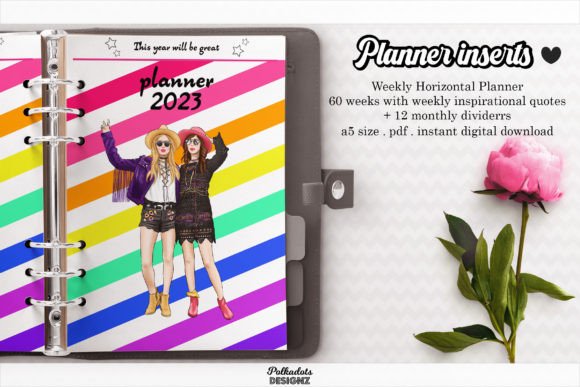 Download Horizontal Weekly Planner Inserts - Planner inserts Collection