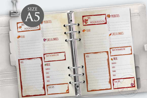 Download Fall Design Daily Planner Inserts - Planner inserts Collection