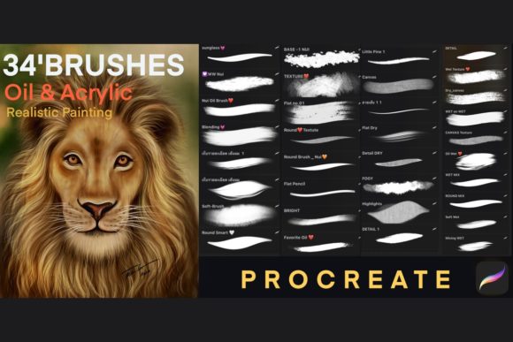 Download Procreate Oil Painting Brush - Paint Collection