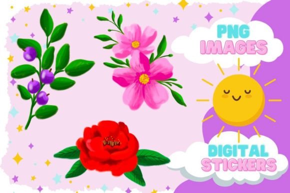 Download Flowers PNG, Watercolor Floral Clipart - Floral Collection