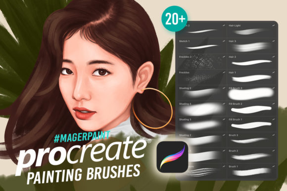 Download MAGERPAINT Procreate Brushes - Paint Collection