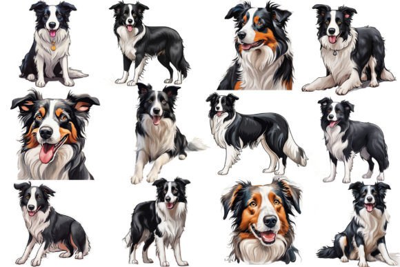 Download Border Collie Dogs Clipart - Dog Collection