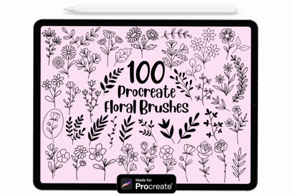 Download Floral Procreate Brushes, Procreate - Floral Collection