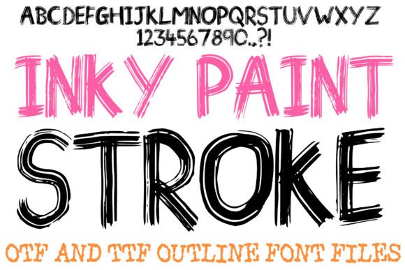 Download Inky Paint Stroke - Paint Collection